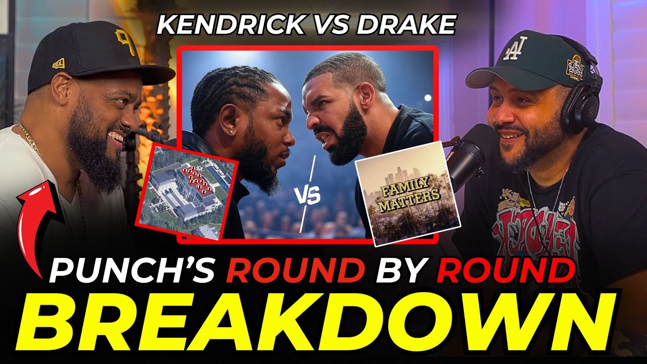 TDE's Punch Breaks Down Every Round Of Kendrick VS. Drake (Full Analysis)