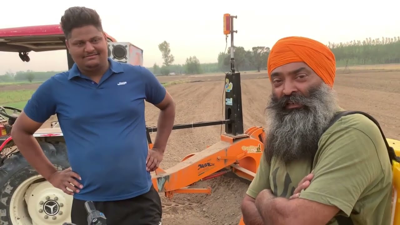 ਲੇਜ਼ਰ ਕਰਾਹ ਦੀ ਪੂਰੀ ਜਾਣਕਾਰੀ ਕਿਵੇਂ ਚਲਦਾ🚜 laser level ki puri jankari kiwe chlda