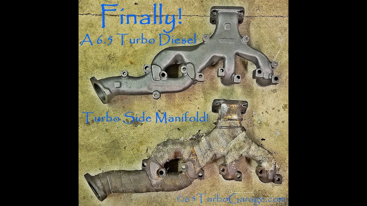 Inspect/Review/Fit Test Replacement 6.5 Diesel Turbo Side Manifold from APDTY