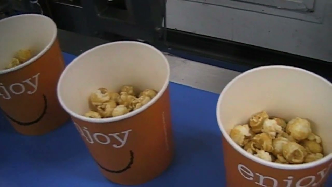 Volumetric Popcorn Doser | Turbo Systems | Automated Popcorn Filling
