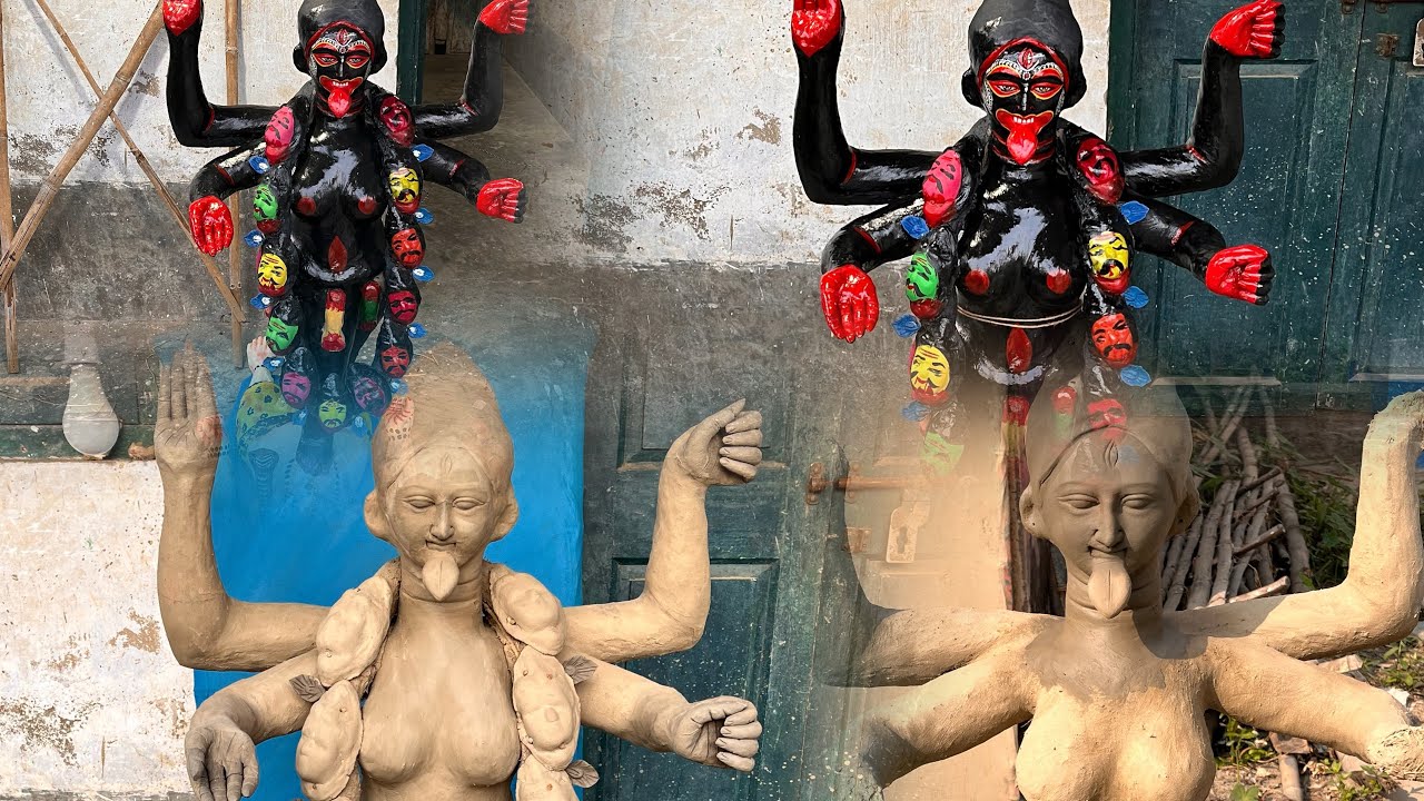 একটা কালী প্রতিমা তৈরি হচ্ছে আর কি কি লাগছে সেটা তোমাদের পুরোটা দেখাবো ।।যেটা হয়তো সবাই শেয়ার করেনা 