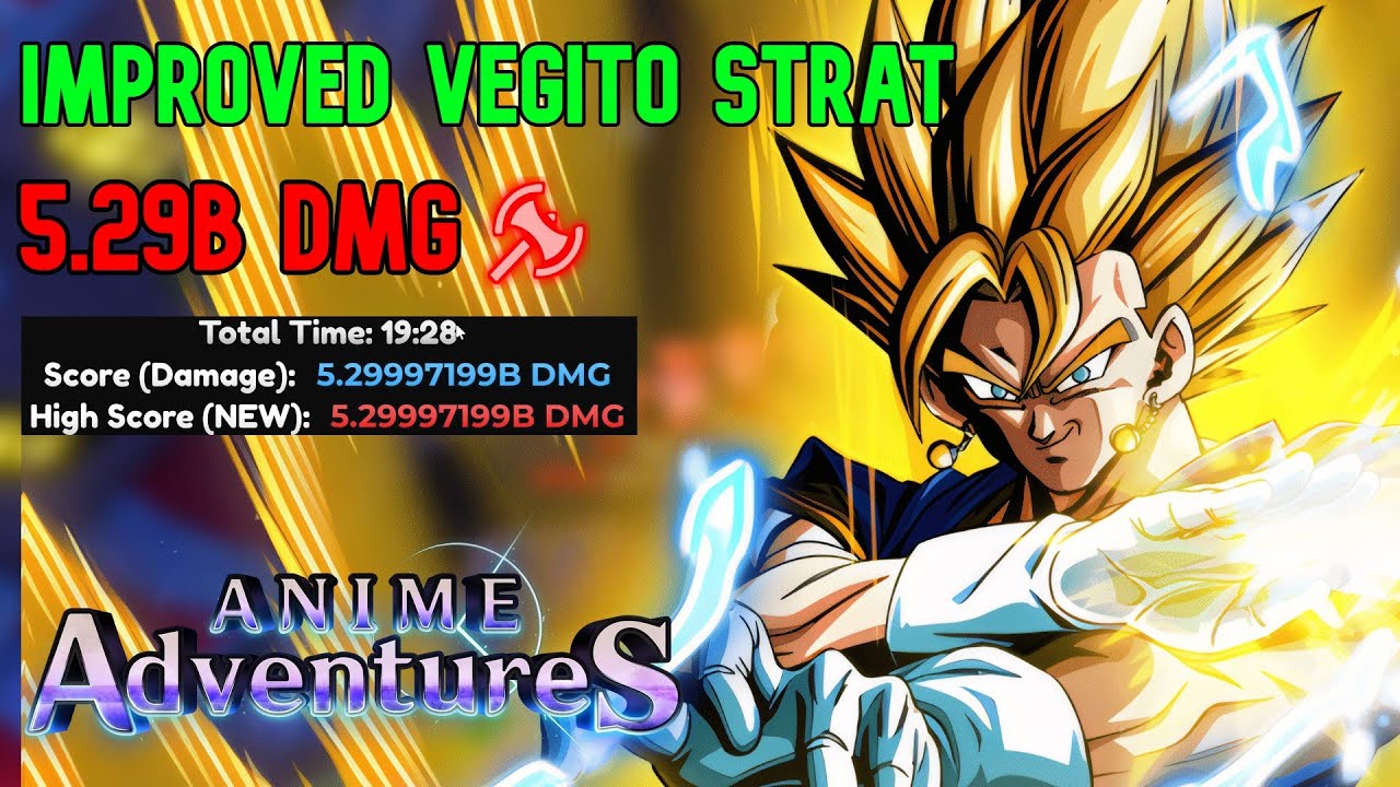 (VEGITO) 5.29B DMG IMPROVED STRATEGY TOURNAMENT 106 | Anime Adventures