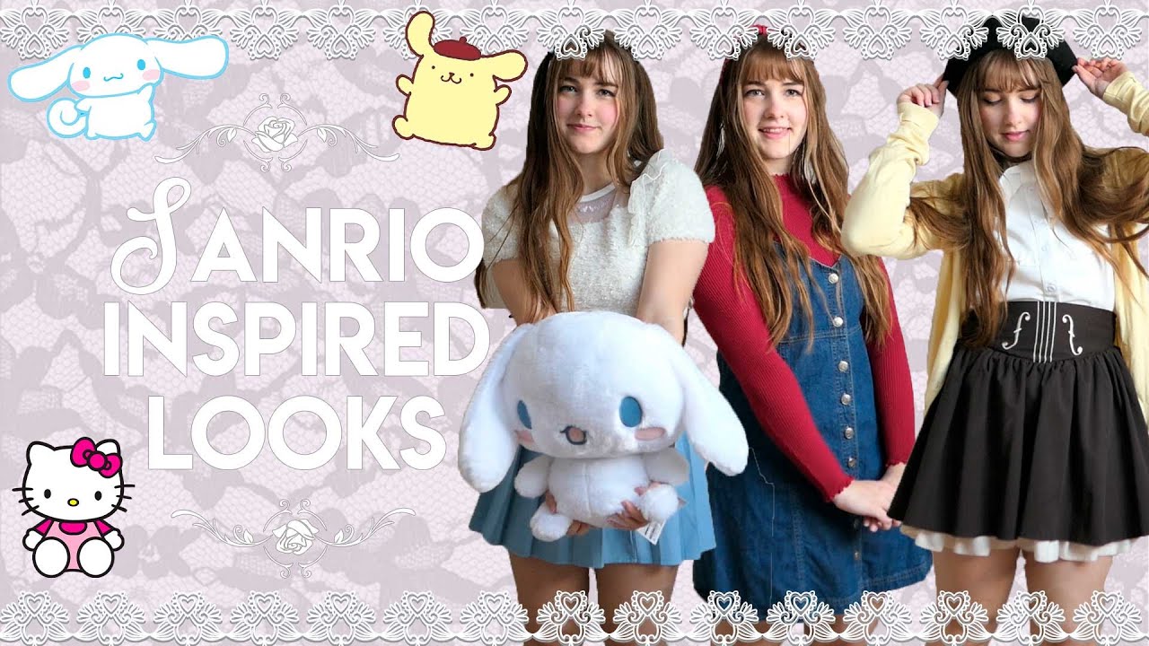 Sanrio inspired looks ❤︎ jfashion, larme kei