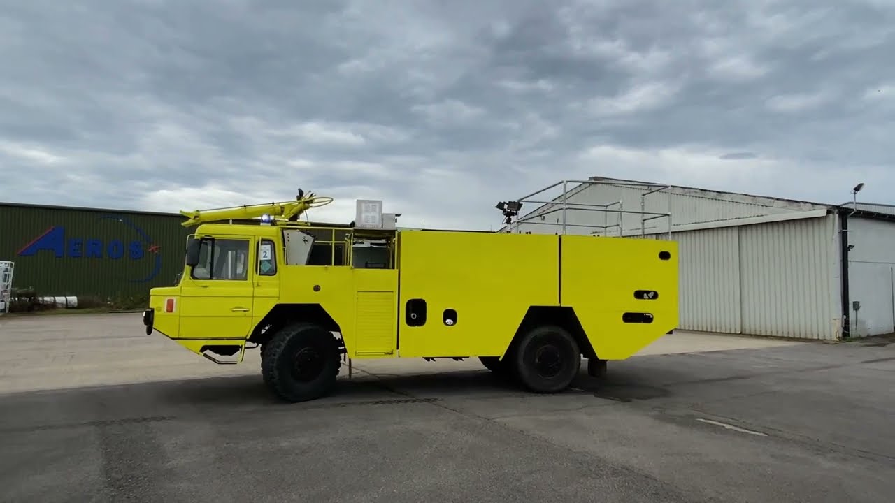 Fire Vehicle Showcase | Gloucestershire Airport Fire and Rescue Service | Scammell /Carmichael