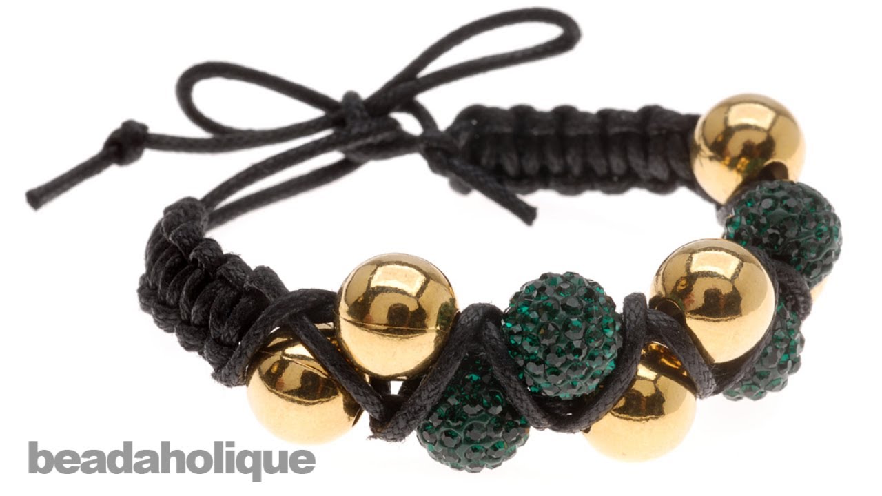 How to Make a Zig Zag Double Shambhala Bracelet