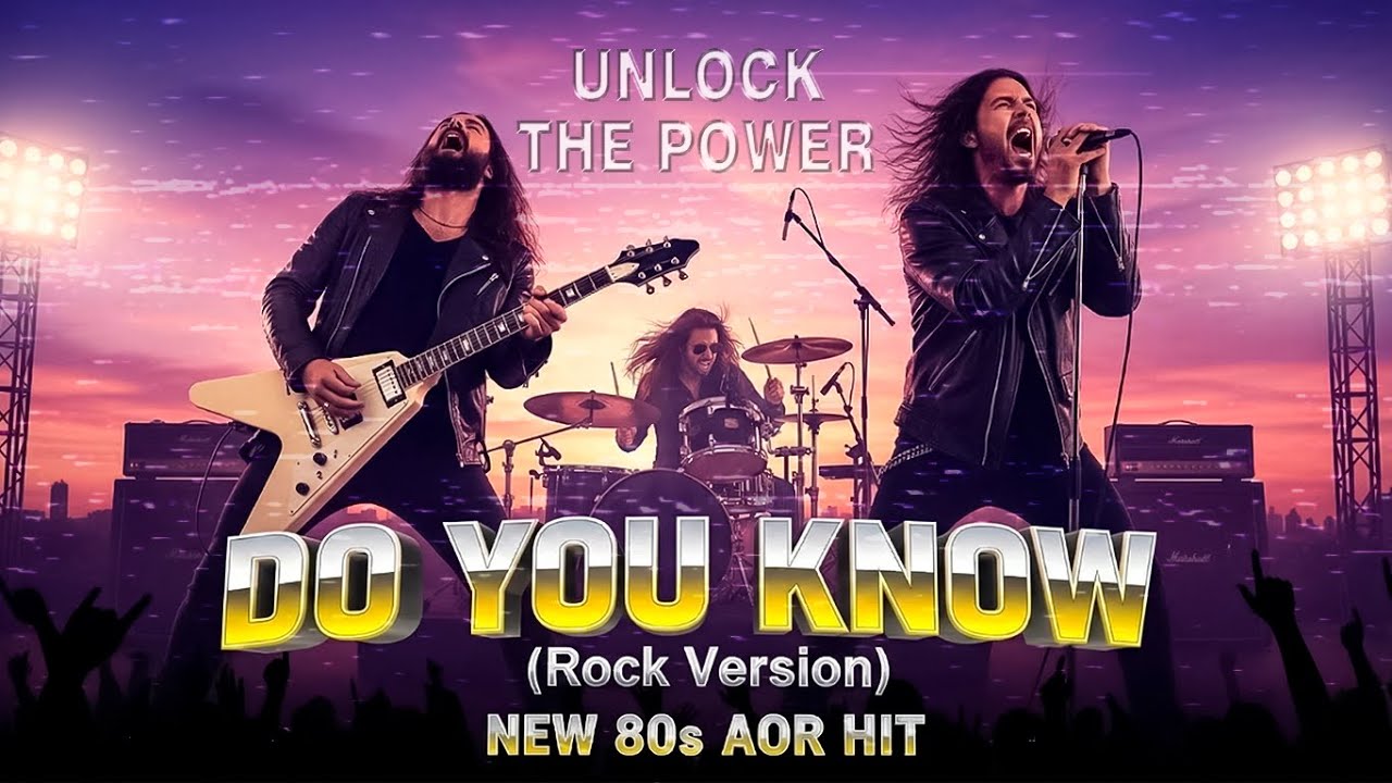 Do You Know (Rock Version) | 80s Rock AOR | Sound of Heart AI
