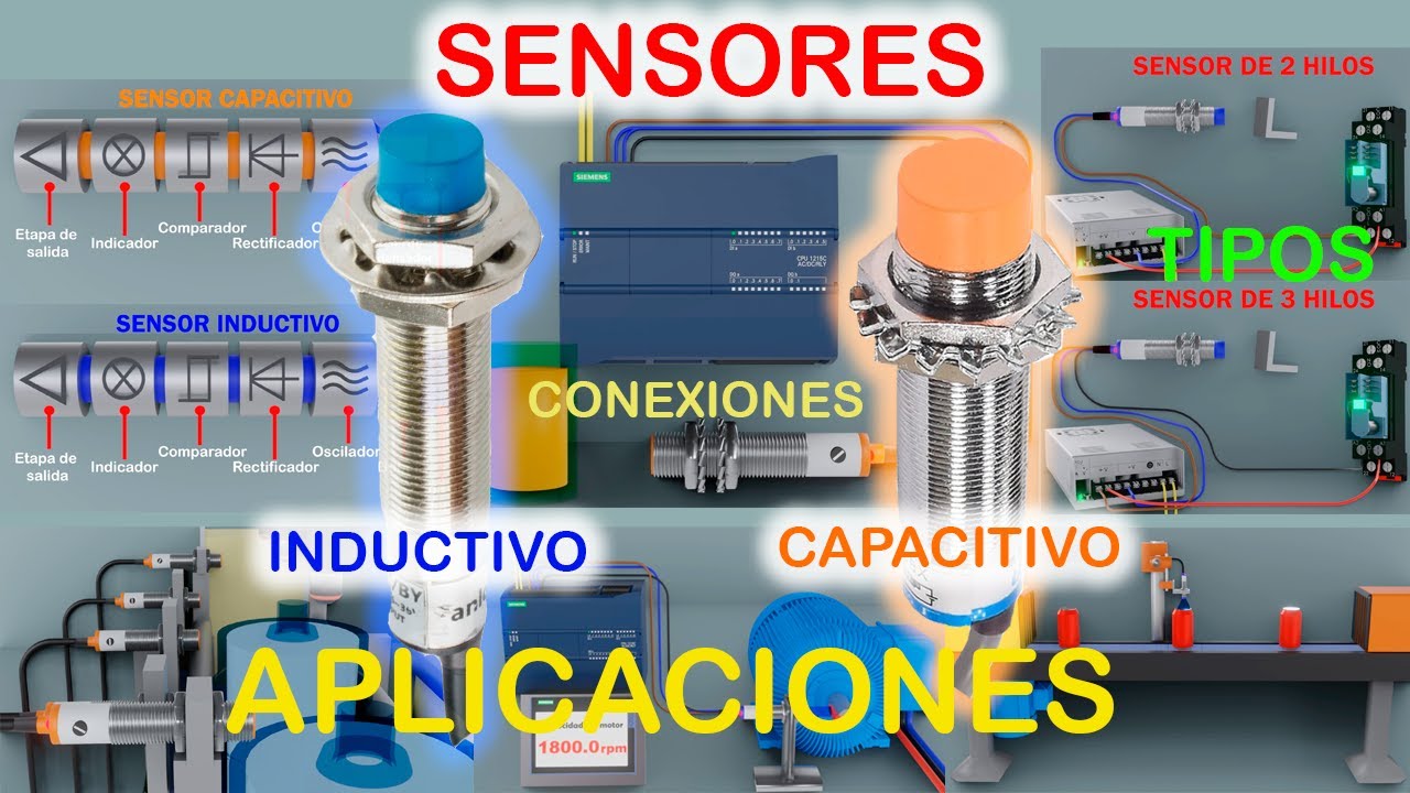 ¿Qué es un Sensor Inductivo y Capacitivo?