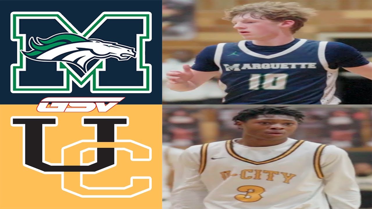 Marquette vs University City: Full Game Highlights #highschoolbasketball