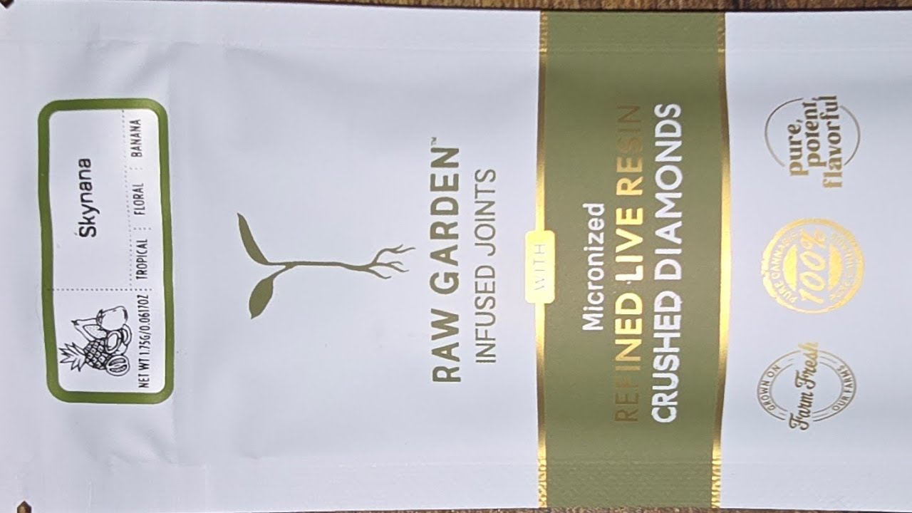 RAW Garden Micronized Live Resin Infused Joints