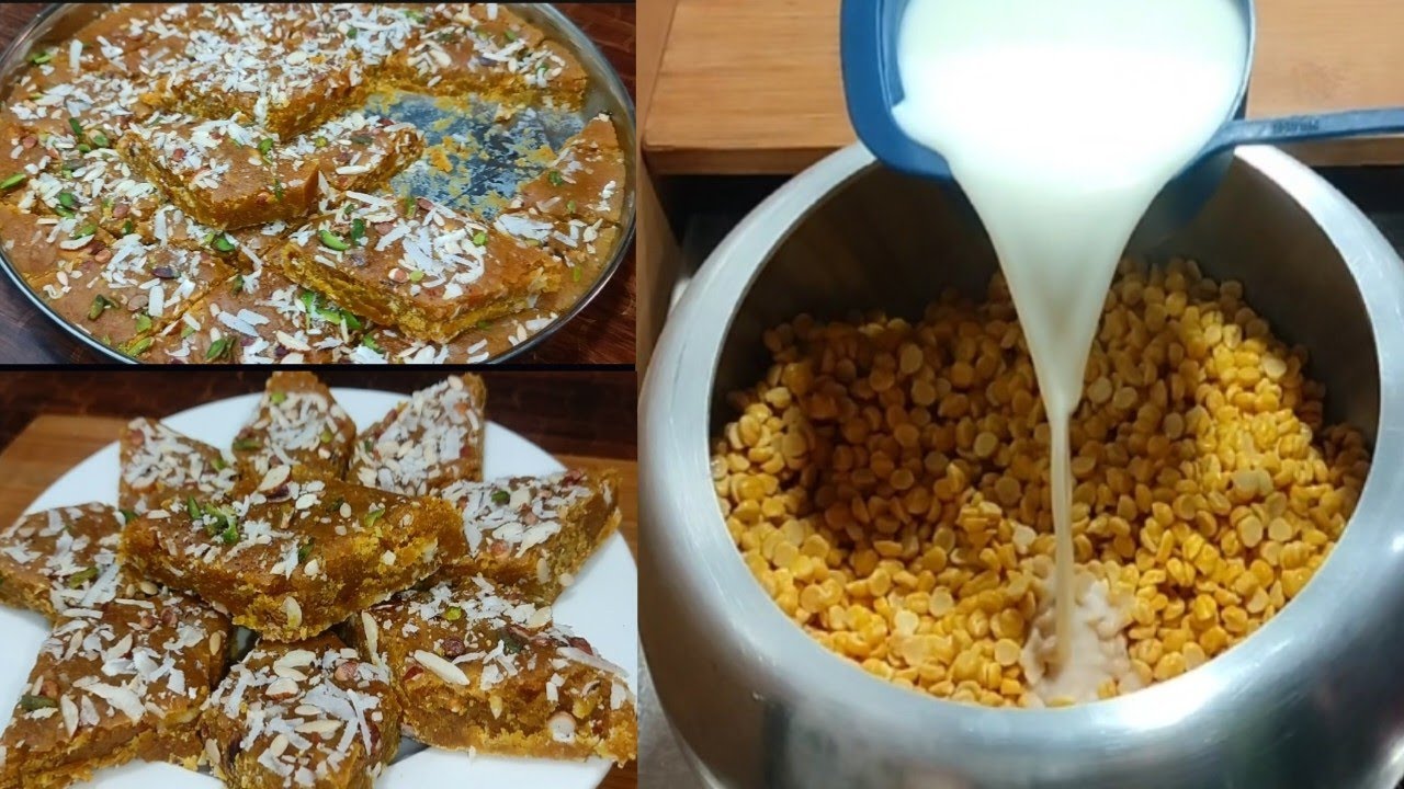 Shab-e- Bharat Special 2026 ki Sabse Tasty Mithai | Chane Ki Daal Ki Katli | Chana Dal Halwa