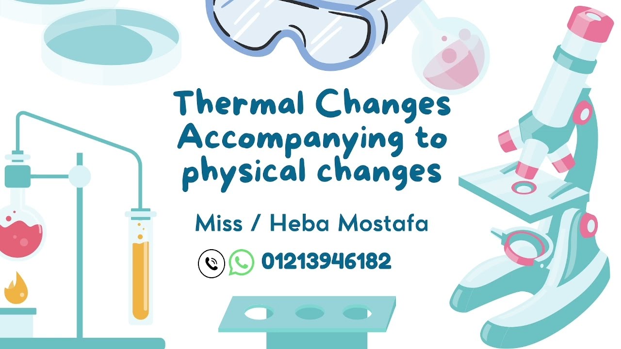 Prep 2 | 2nd term | Thermal changes Accompanying to physical changes | Miss Heba Mostafa