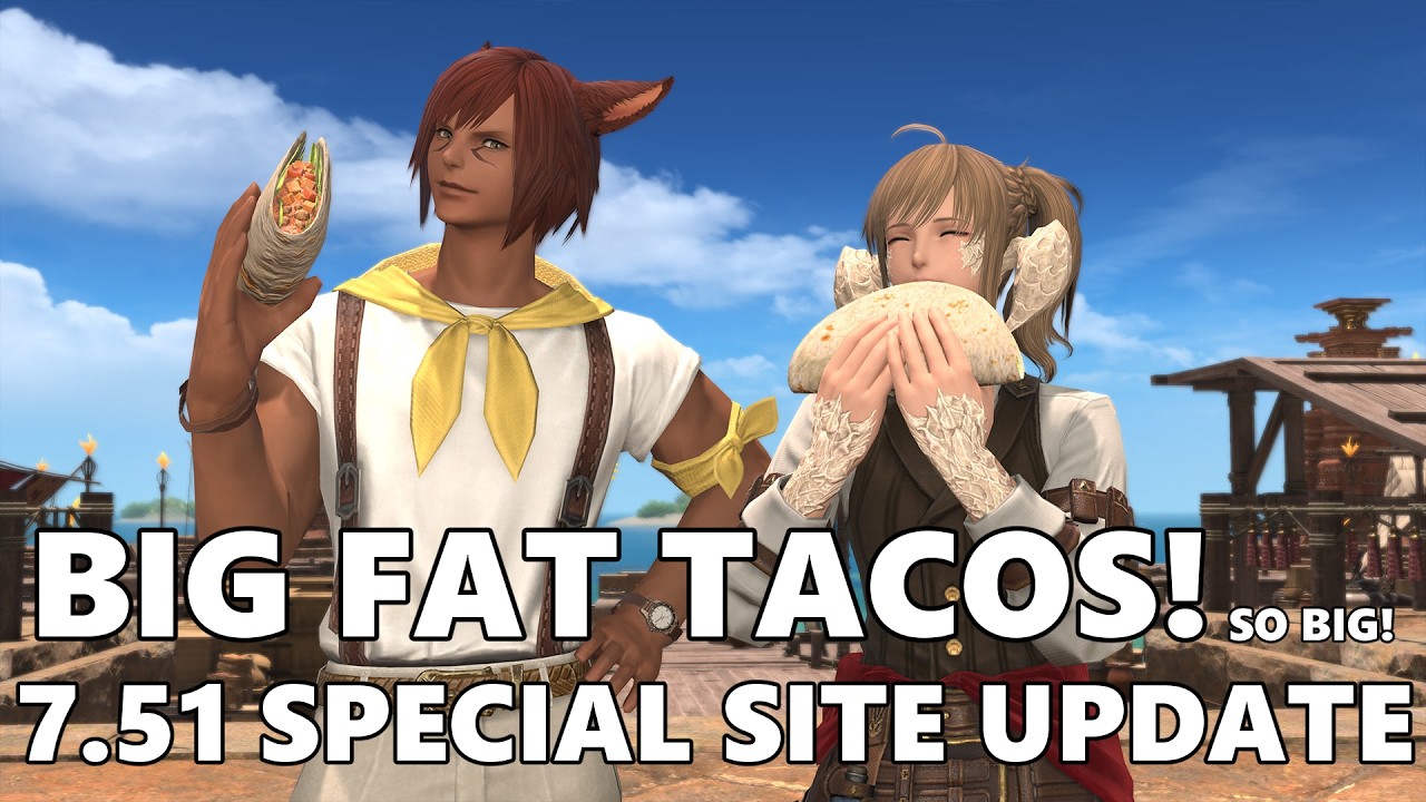 Final Fantasy XIV - Patch 7.51 Special Site Update!
