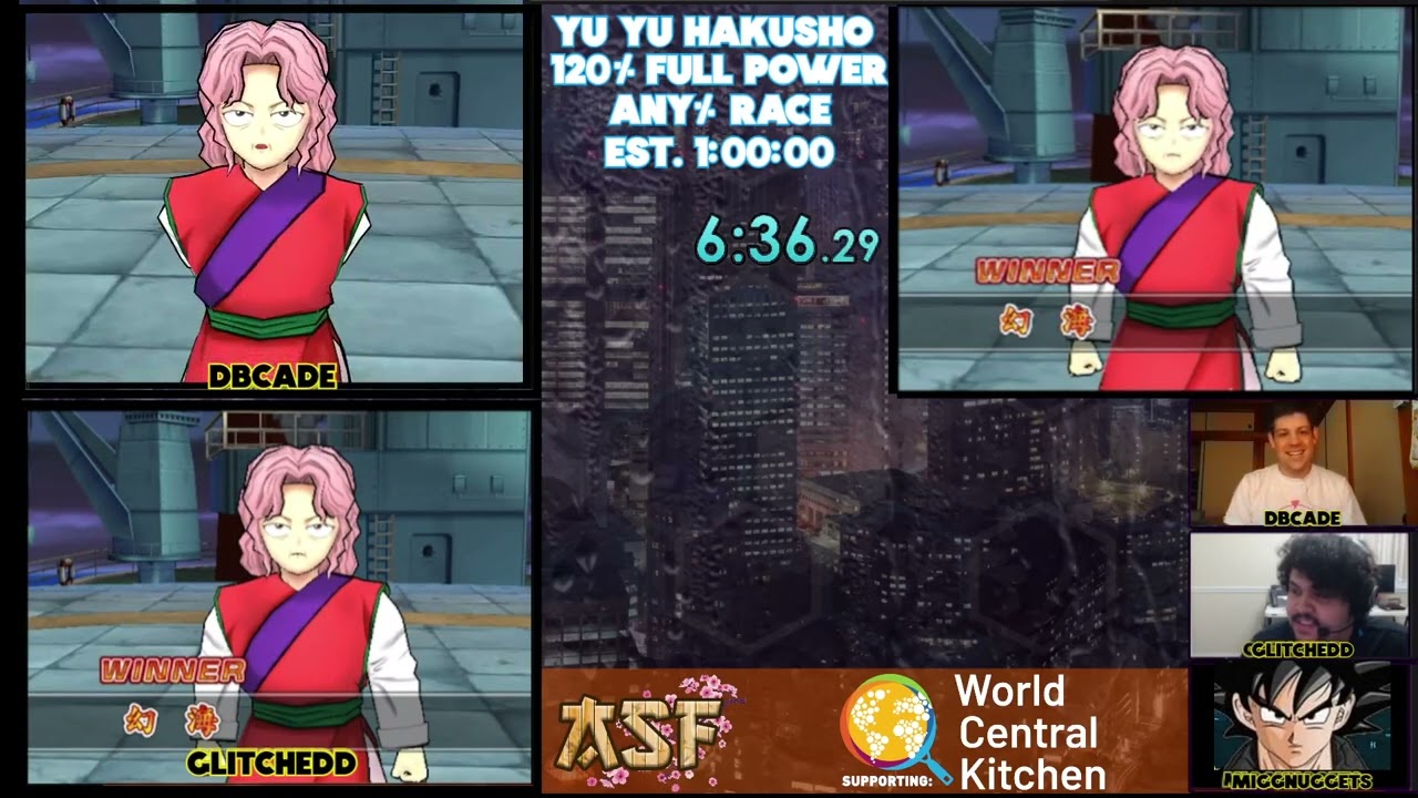 ASF   Yu Yu Hakusho 120 Full Power Race