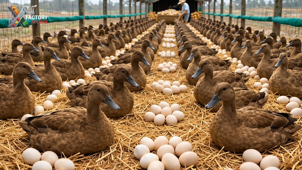 The Hidden Profit Duck 🦆 Khaki Campbell Farming in the USA | Egg Business & Income 2026