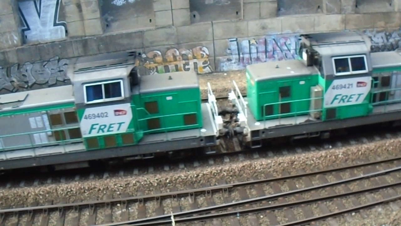 BB  69400 FRET SNCF/ LIGNE 4 / JUILLET 2017/CEREALIER