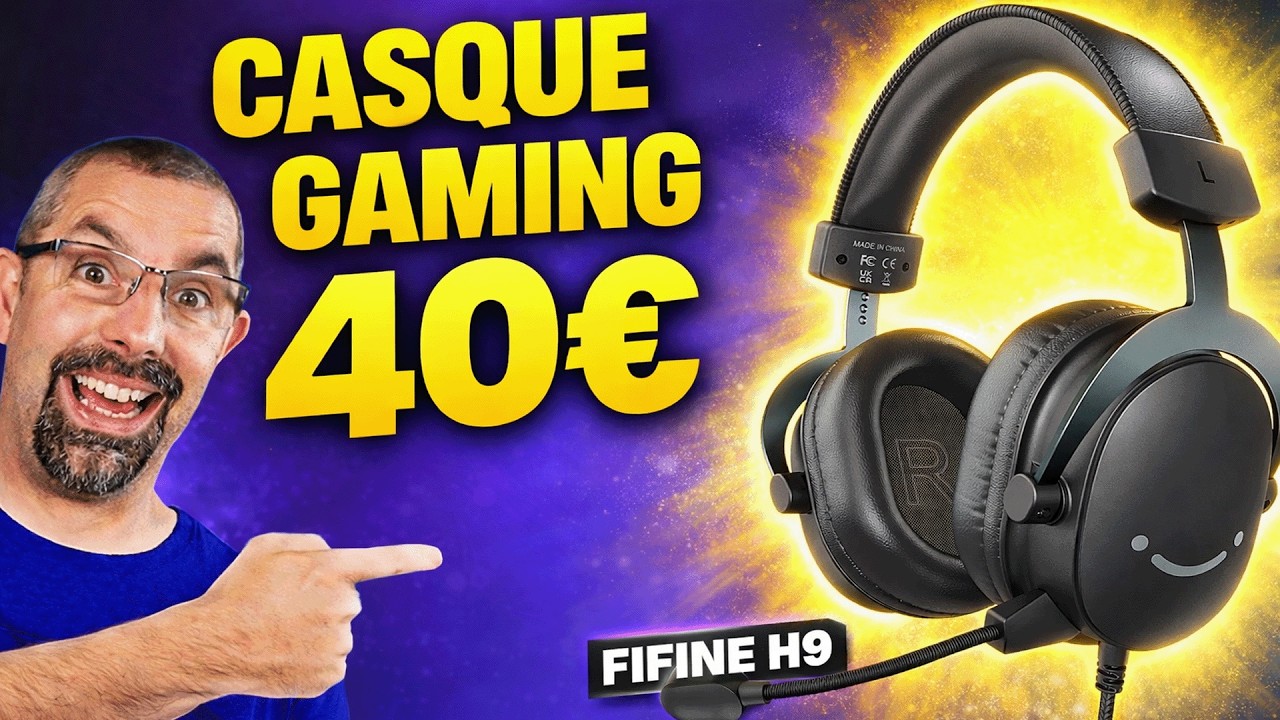 FIFINE H9 Test Complet : Le MEILLEUR Casque Gaming Pas Cher 2026 ?