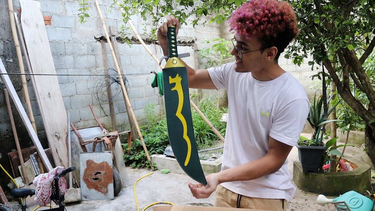 ESPADA REALISTA DO MELIODAS NA VIDA REAL