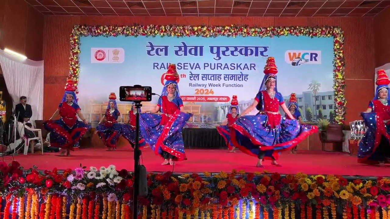 Rajasthani folk dance || 69th Rail Sewa Puraskar || Lok Raag Samiti || by Sanjay Pandey