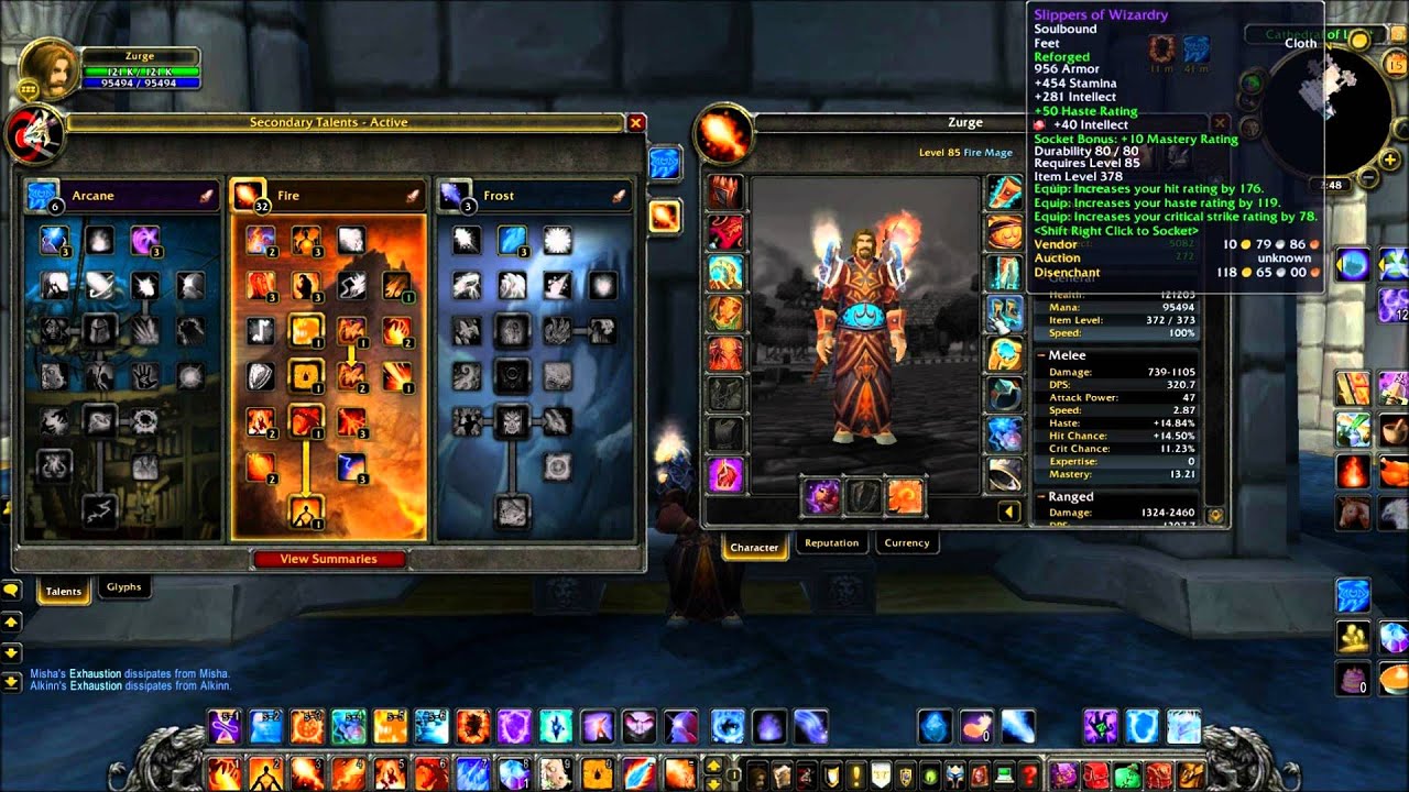 Fire Mage - Dps Guide 4.3 (PvE)