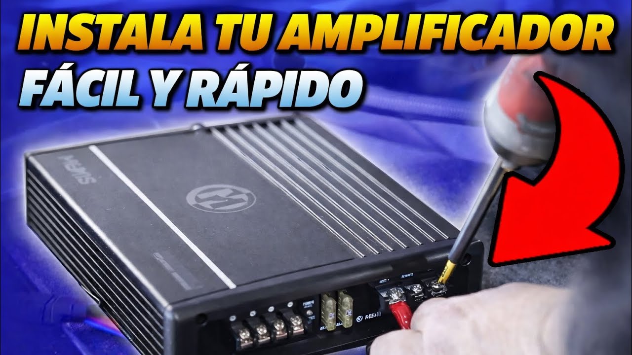 🔥 Instala tu Amplificador FÁCIL y RÁPIDO | Guía Paso a Paso 🔧🔊