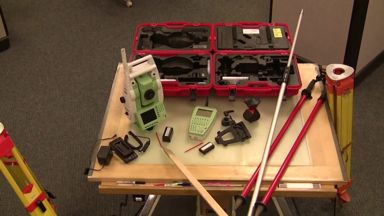 Leica 1205 Robotic Total Station - Part 1