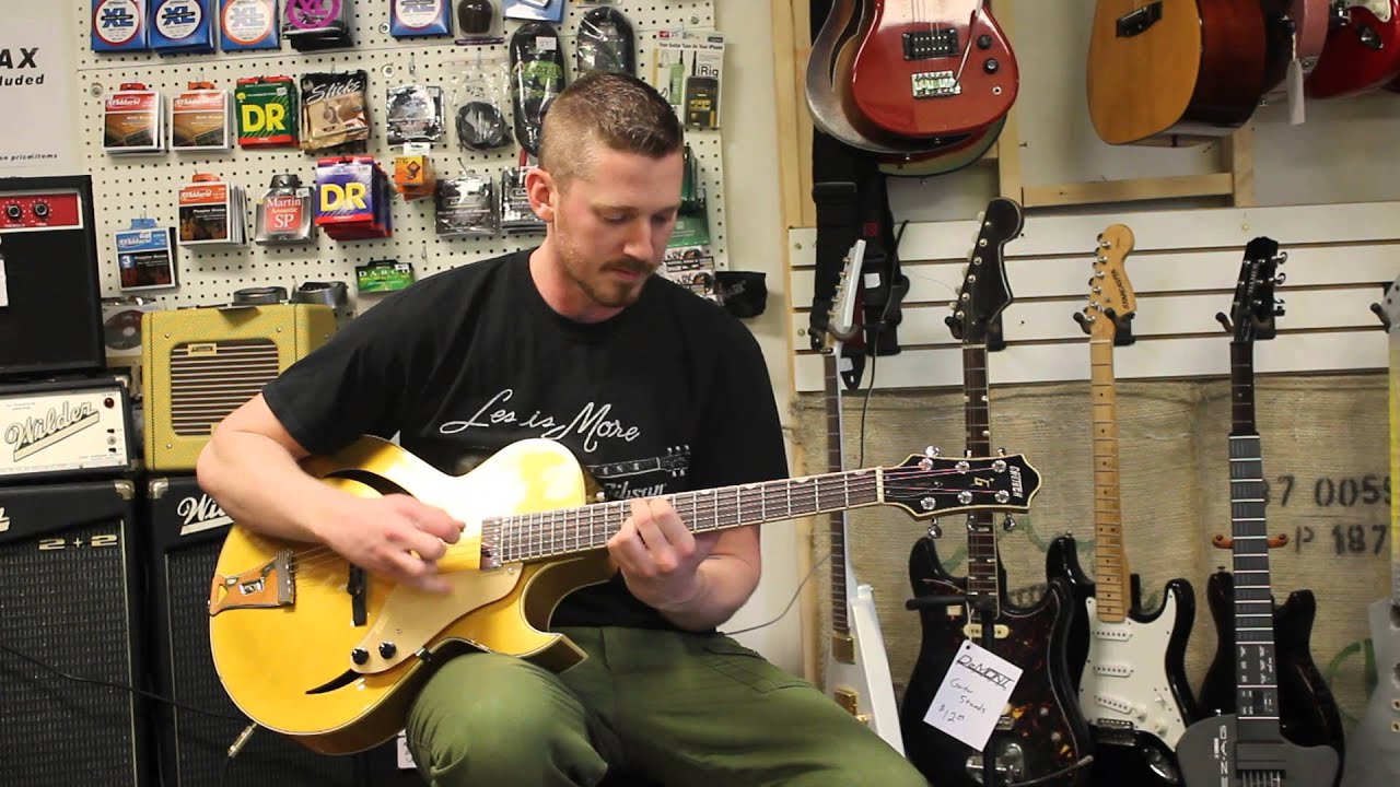 Gretsch Historic G3967 semi hollow Jazz Guitar w/HSC pre-Fender w/ Fishman Archtop Pickup