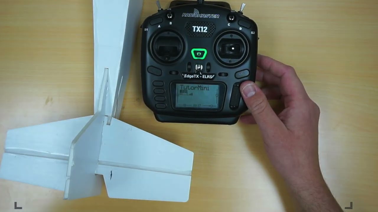 FT Mini Tutor Control Surface Setup in EdgeTX