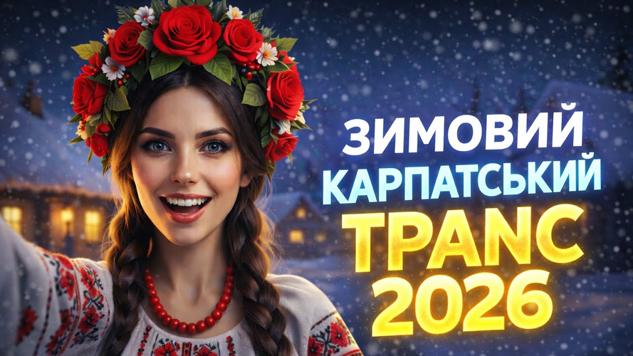 Зимовий Карпатський Транс 2026 🎄 DJ Lastivka | Ukrainian Electronic Folk