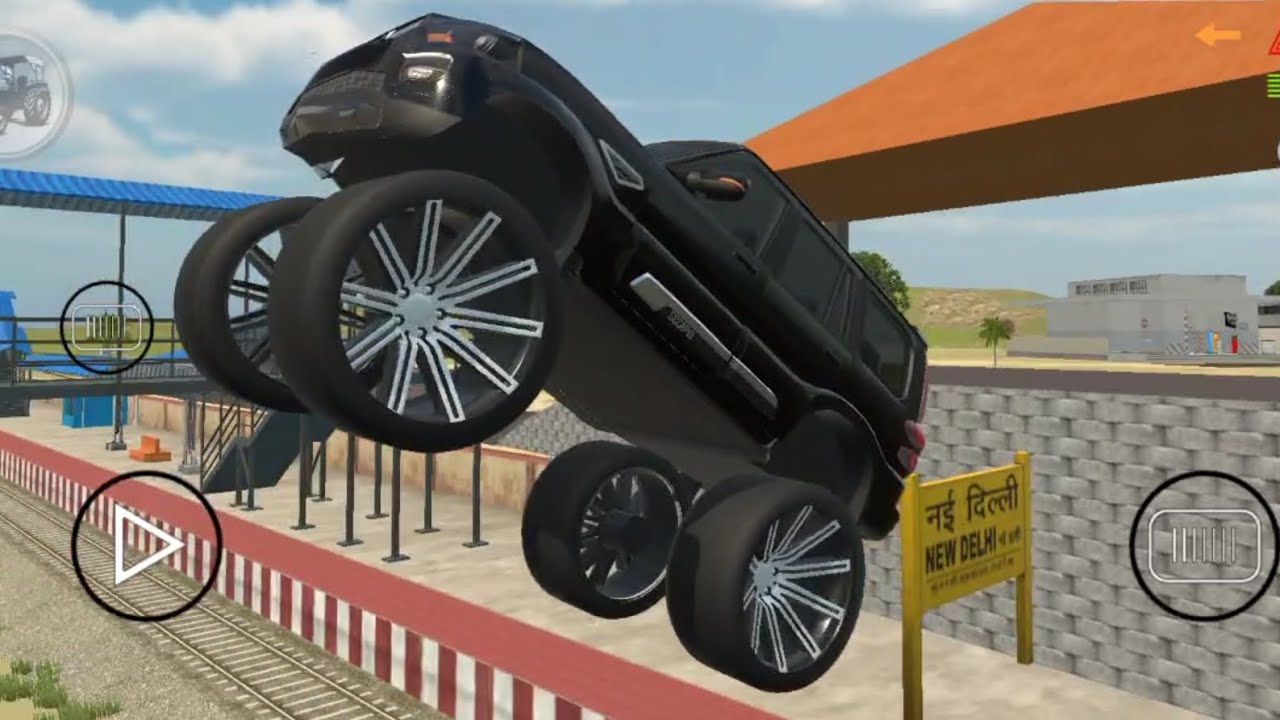 Scarpio full modified stunts || Indian vehicle simulator 3d 