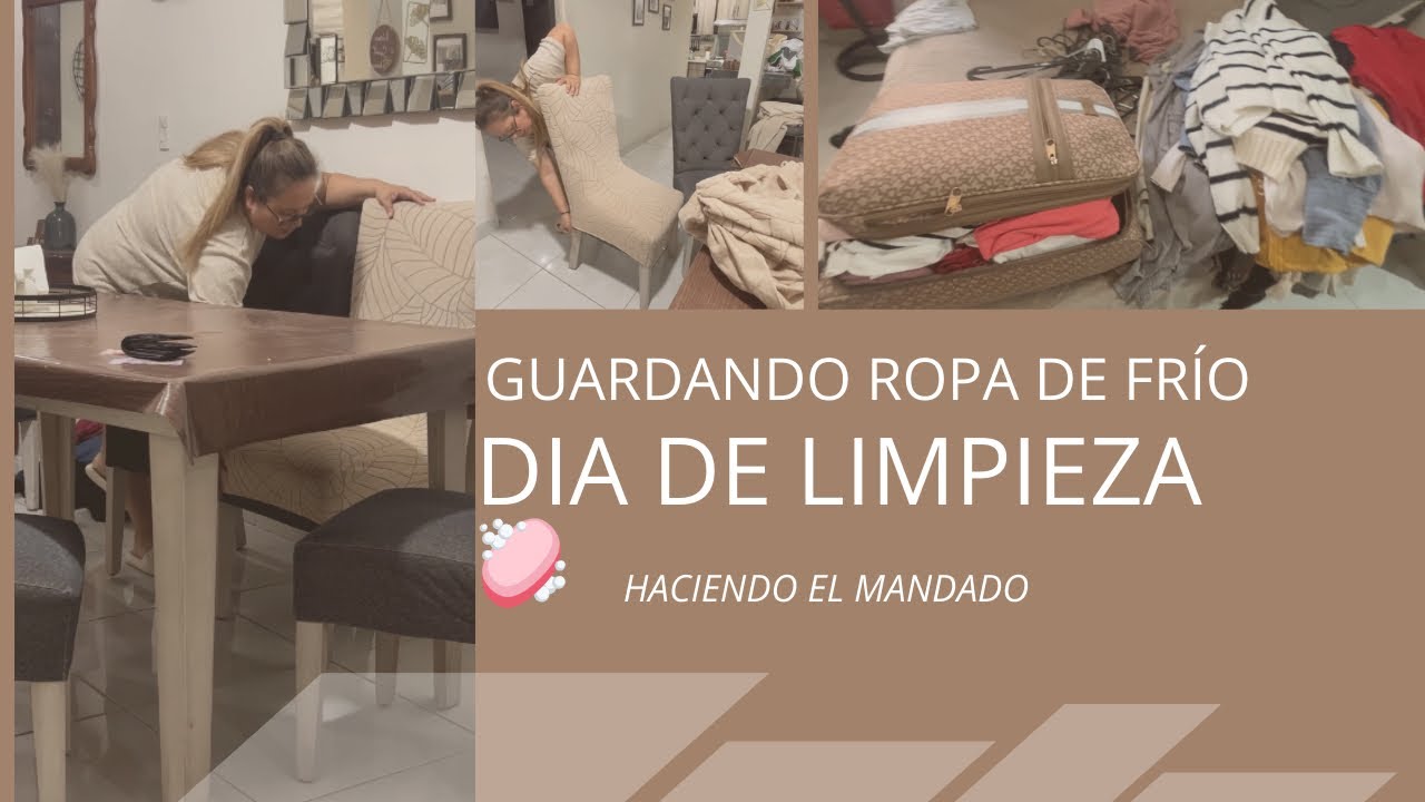 GUARDE LA ROPA DE FRÍO✅LIMPIEZA🧹🧼#alsuper 