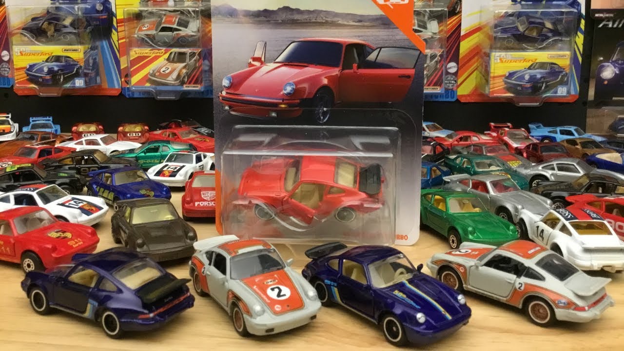 Коллекция Matchbox Porsche: старое против нового