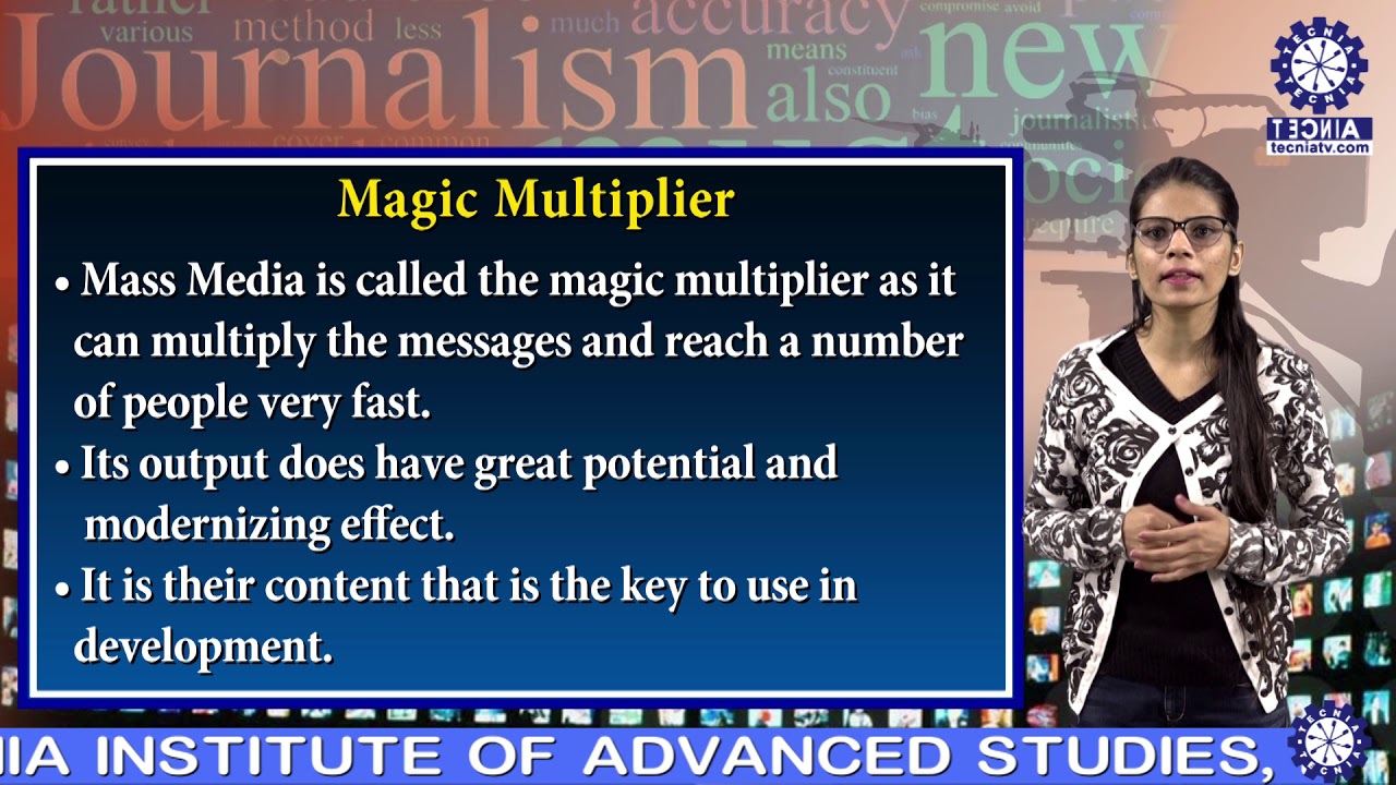 Magic Multiplier | Ms. Mansi Chopra ( Asst. Prof. ) | BA(J&MC) TIAS on Tecnia TV