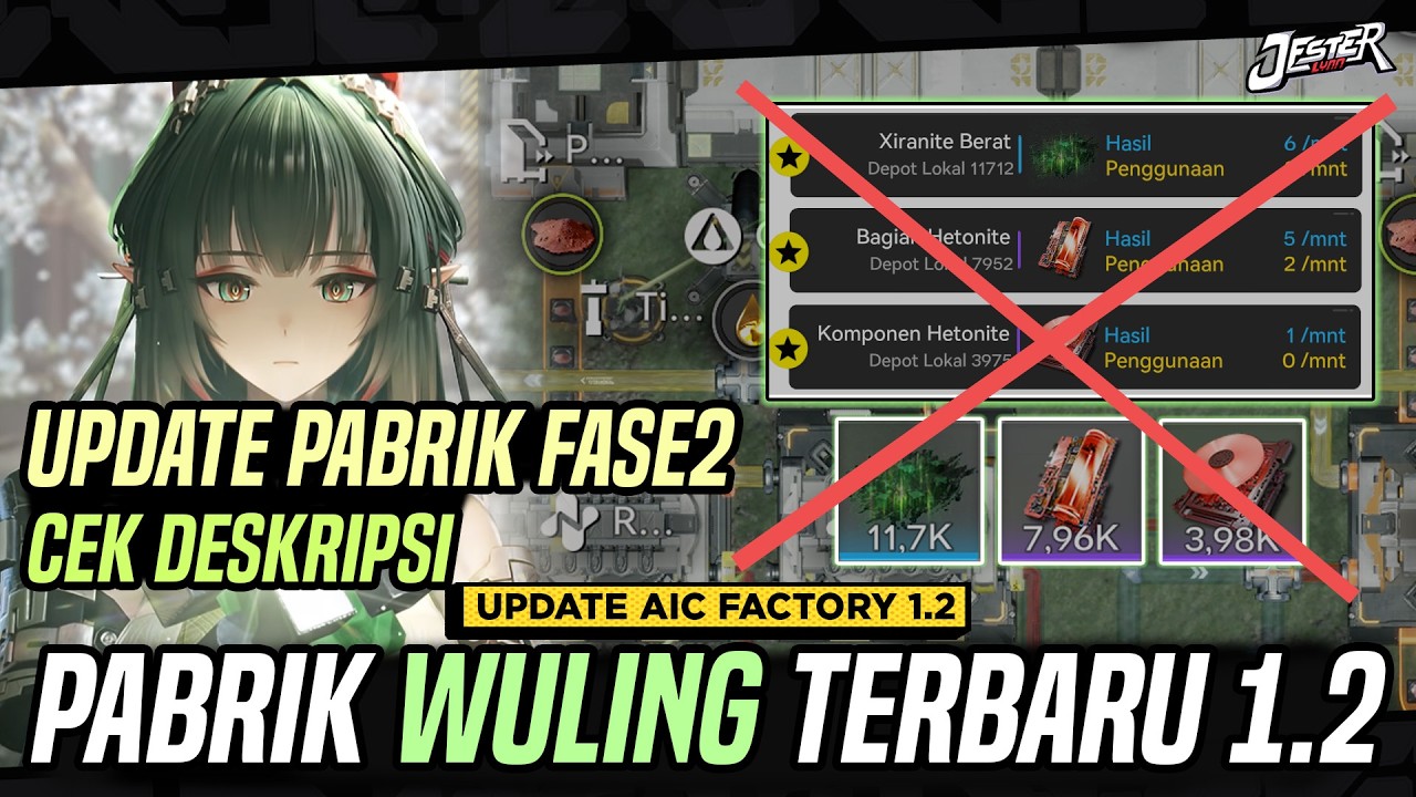 PABRIK WULING TERBARU 1.2 (UPDATED CEK DESKRIPSI) | Arknights Endfield Indonesia
