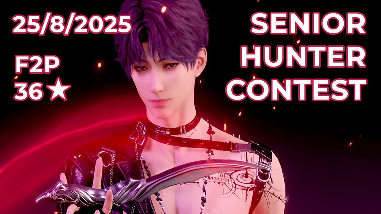 SHC with Rafayel only, 36 stars without limited 5* lunars - 2025/8-9 season