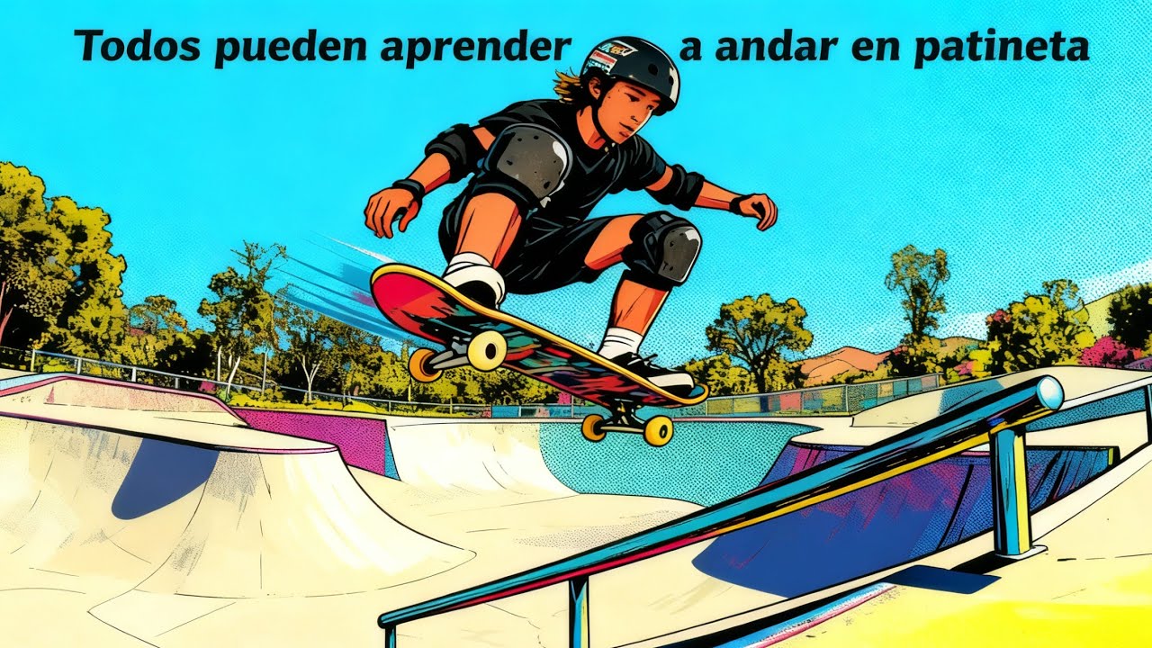 No hay edad para aprender a andar en patineta!!