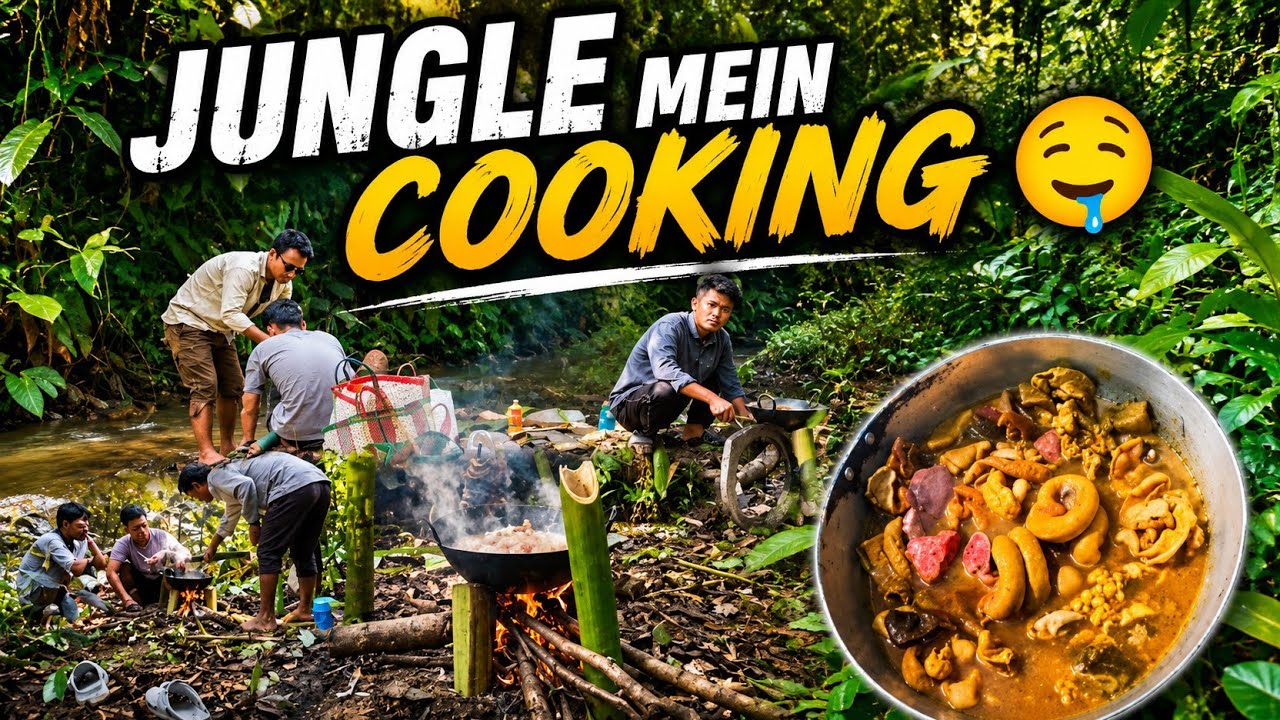 Crazy Jungle Cooking Day 🔥 | Full Desi village vlogs