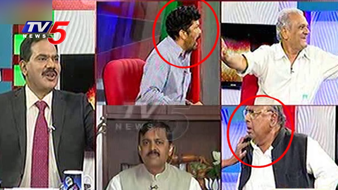 Posani And  Hanumantha Rao Fight In Live Debate | Top Story | Telugu News | TV5 News