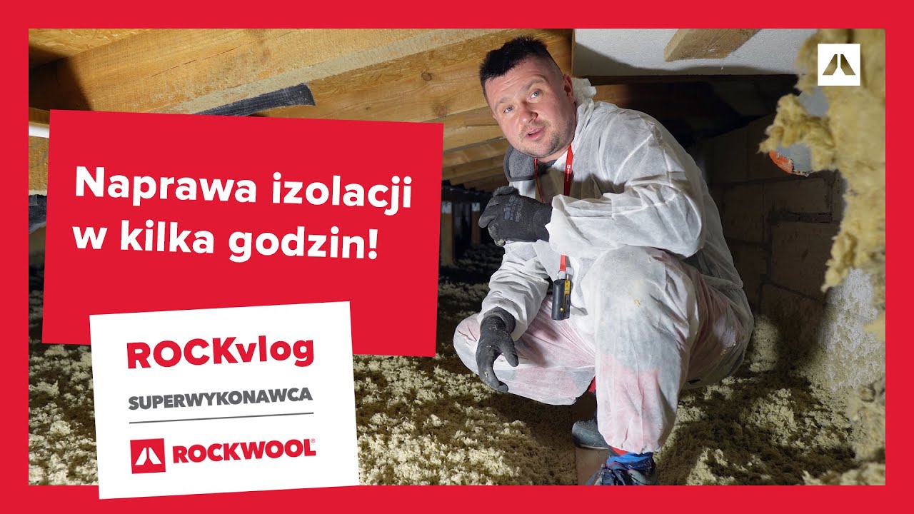 Naprawa izolacji w kilka godzin - nadmuch GRANROCK SUPER