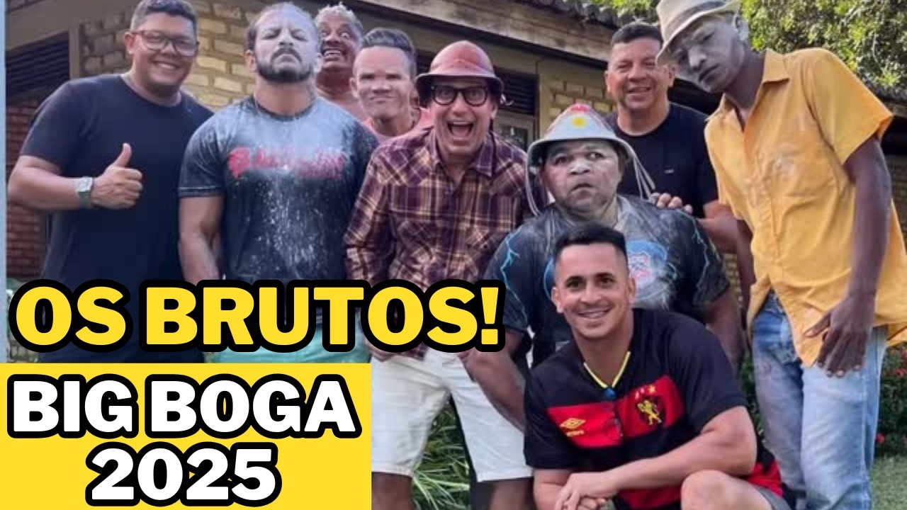 MUÇÃO E OS BRUTOS! BIG BOGA 2025 COM MUÇÃO GALO CEGO E BIRÓ BRIGA NO BIG BOG GALO CEGO PERDE A LINHA