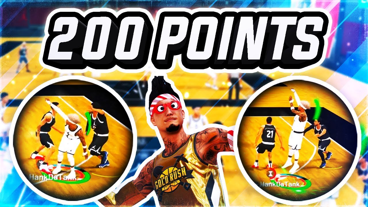 SCORING 200 POINTS w/ BEST PURE STRETCH IN NBA 2K19 JORDAN REC CENTER - WORLD RECORD