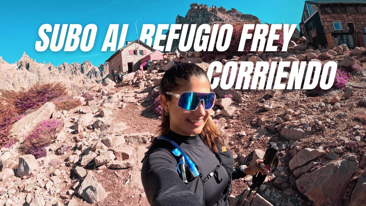 Subiendo al Refugio Frey en tiempo record 😱