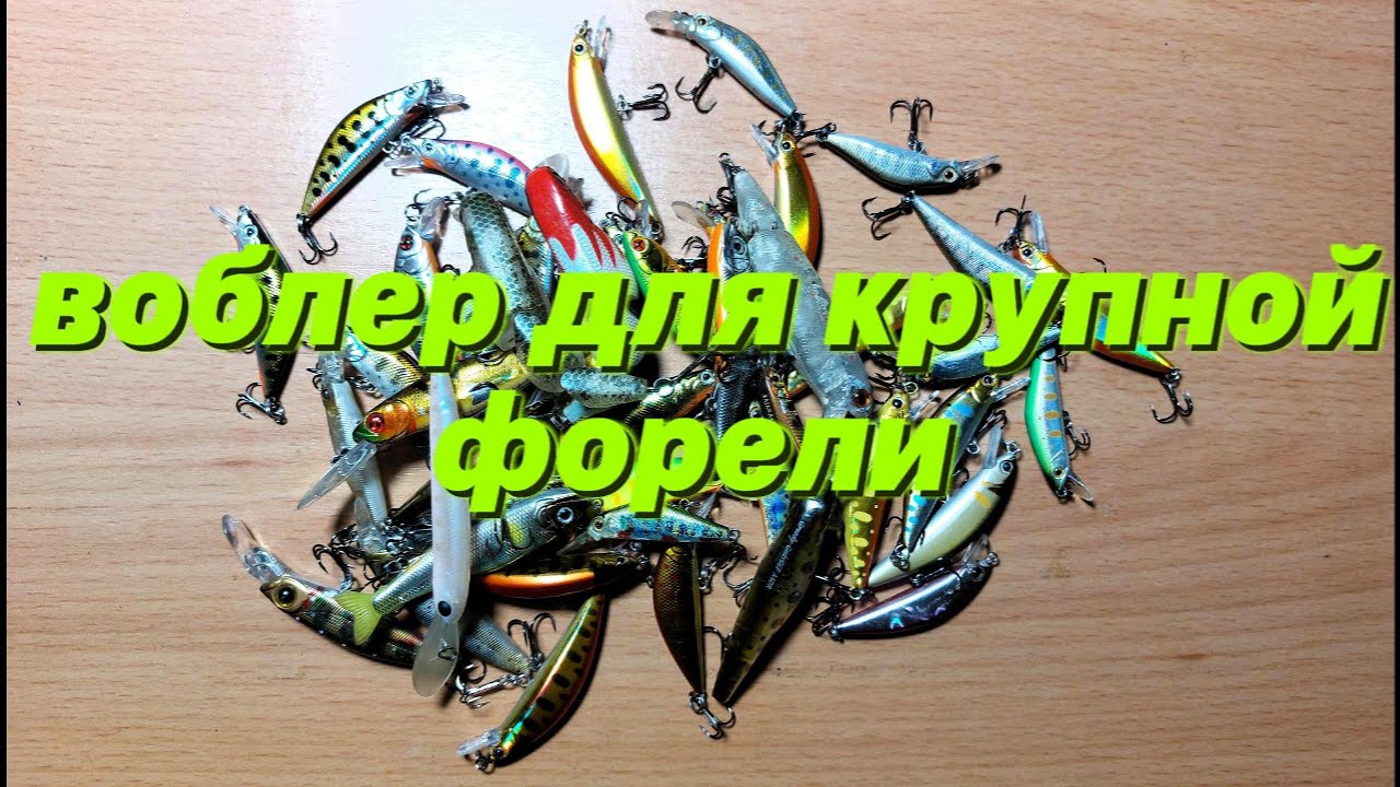 Воблер для крупной форели 2025