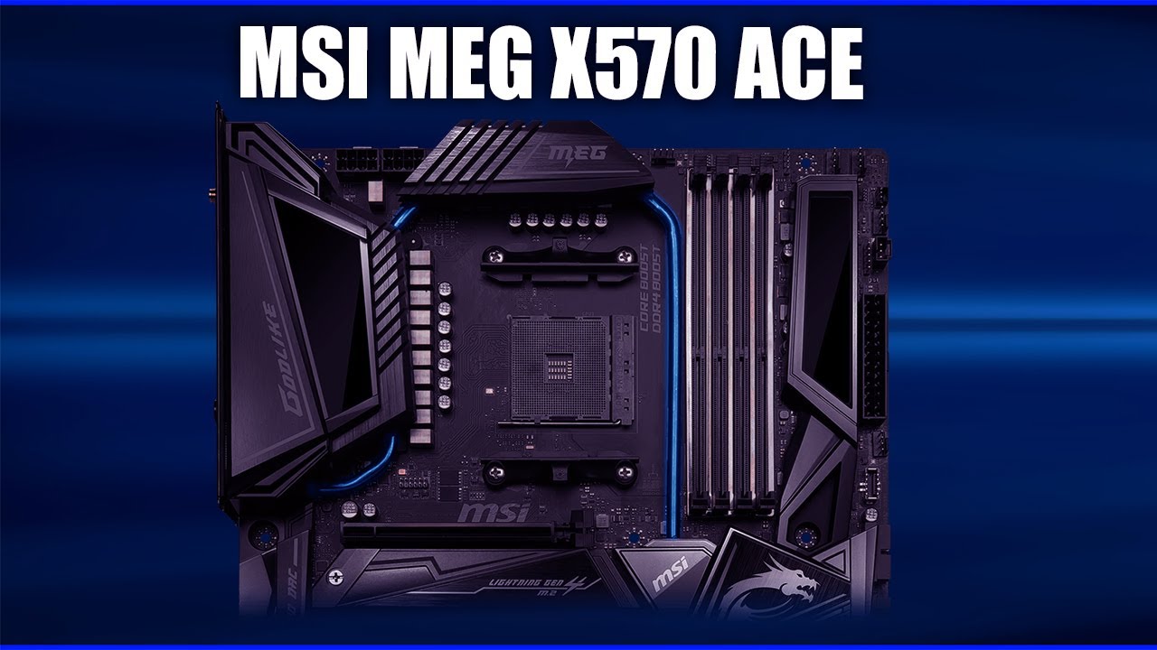 Материнская плата MSI MEG X570 ACE
