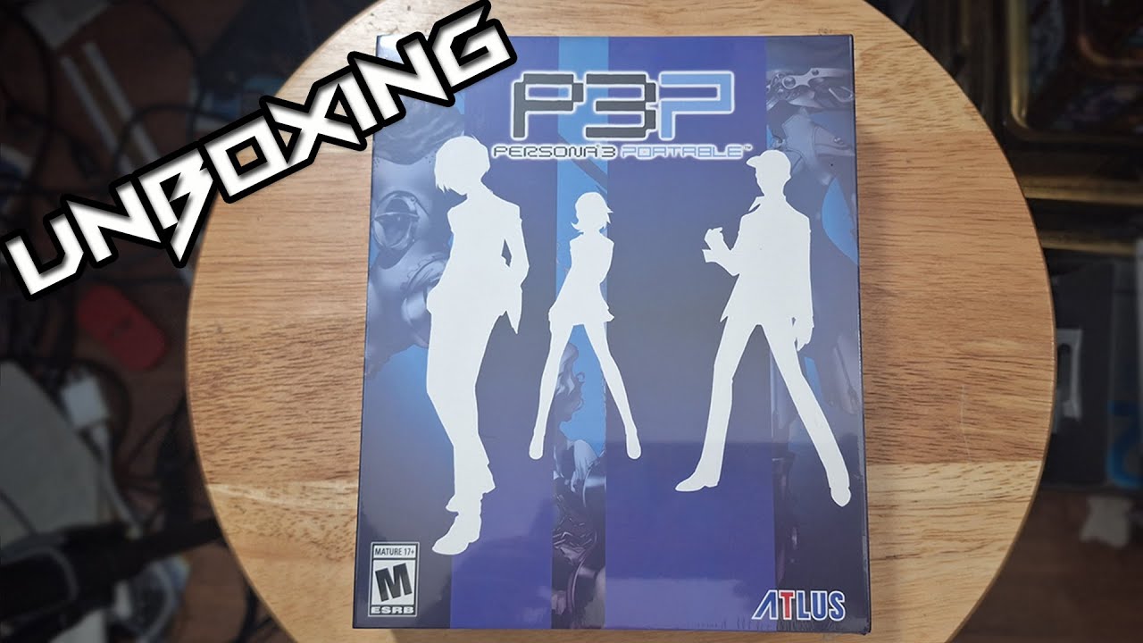 Persona 3 Portable Grimoire Edition UNBOXING