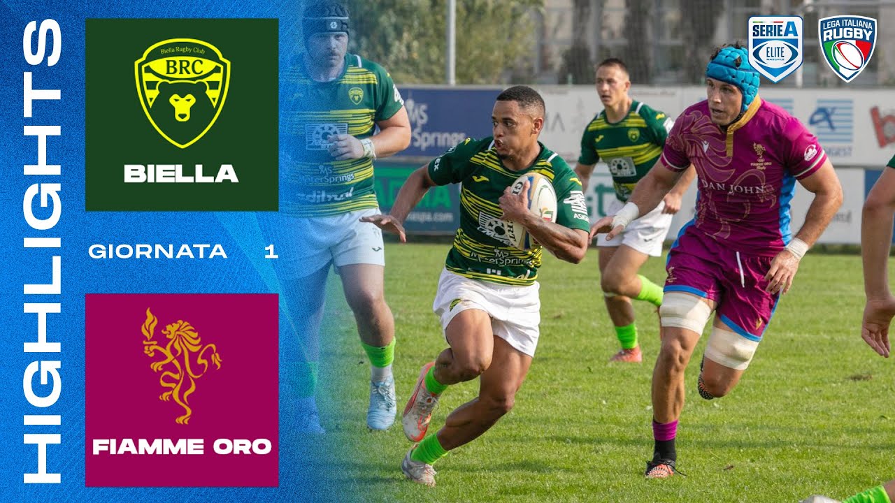 BIELLA - FIAMME ORO | Giornata 1 | Serie A Elite | Highlights