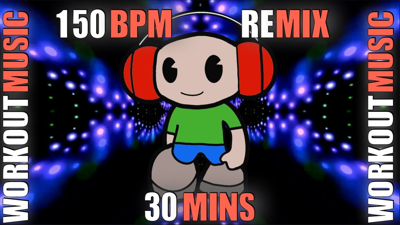 150 bpm, 30 min Workout Music for Fitness and Stress Release! Tight remixed and remastered audio.