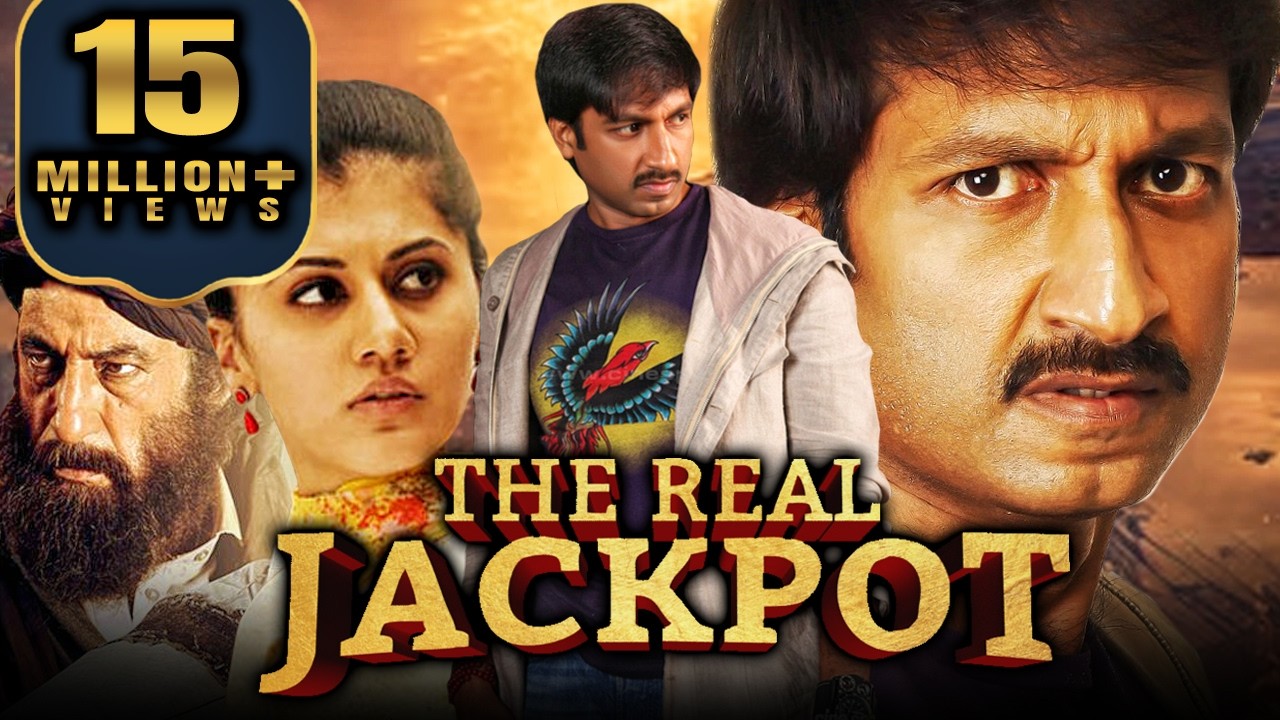 The Real Jackpot (Sahasam) - Gopichand Superhit Action Hindi Dubbed Movie l Taapsee Pannu, Ali