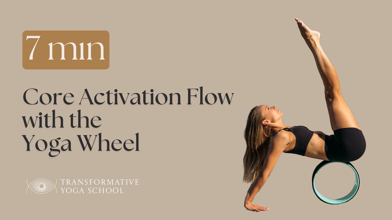 7-minute Core Activation Flow With the Yoga Wheel