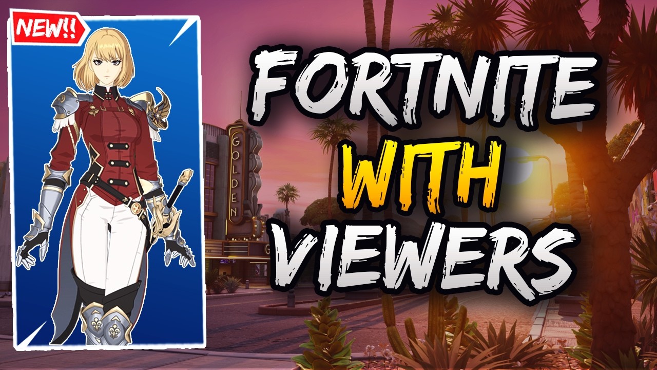 Kawaii Games With Viewers :3 - Fortnite with Bereal! - Fortnite With Viewers!