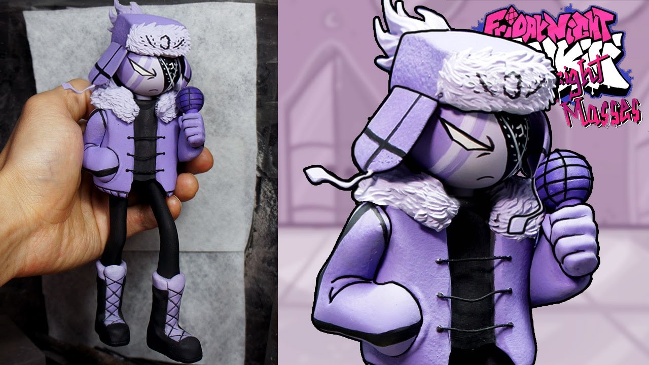 [FNF] Making RUV Sculpture Timelapse [Sarvente's Mid-fight Masses] Friday Night Funkin' Mod Zavodila